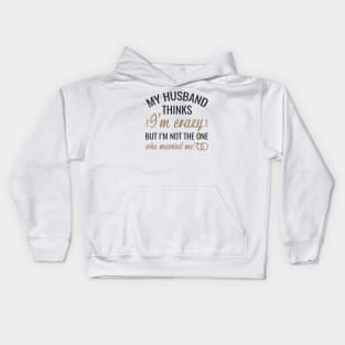 Who Married Me Kids Hoodie